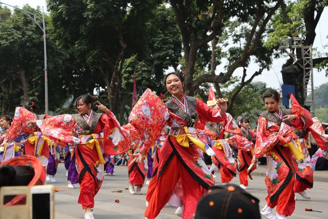 múa Yosakoi tại Hà Nội